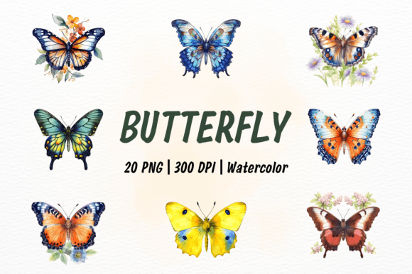 Beautiful Butterfly Watercolor Clipart: A Designer's Practical Guide