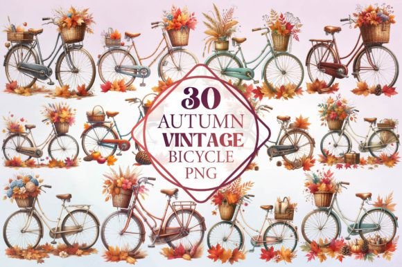 Watercolor Autumn Vintage Bicycle: A Designer’s Honest Review