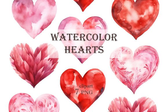 Watercolor Hearts: A Display Font with Genuine Character