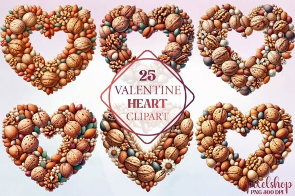 Watercolor Valentine Heart Clipart with Real Creative Impact
